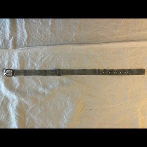 Keep collective silver mesh bracelet
